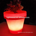 Glowing light up LED flower pot color changeable RGB Colors LED Planters Pot led vase decoration